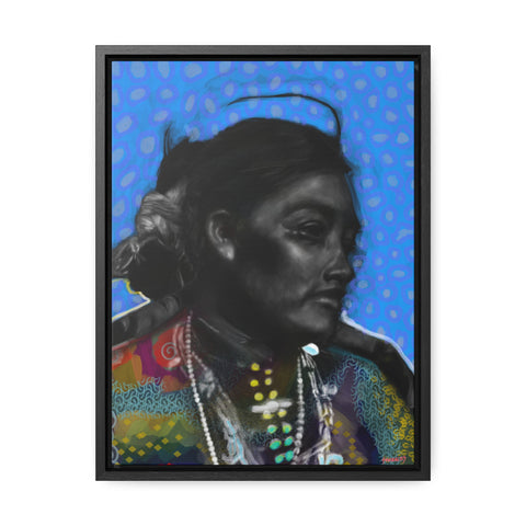 Zonie Navajo - Gallery Canvas Wraps, Vertical Frame