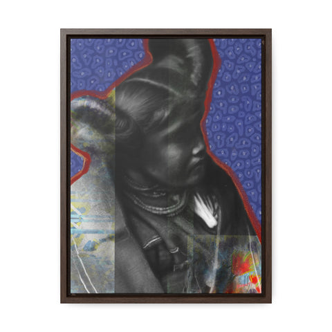 Chaiwa Tewa  - Gallery Canvas Wraps, Vertical Frame