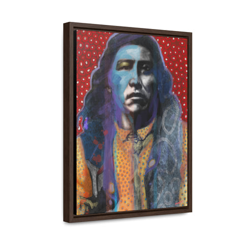 Cochise Portrait - Gallery Canvas Wraps, Vertical Frame
