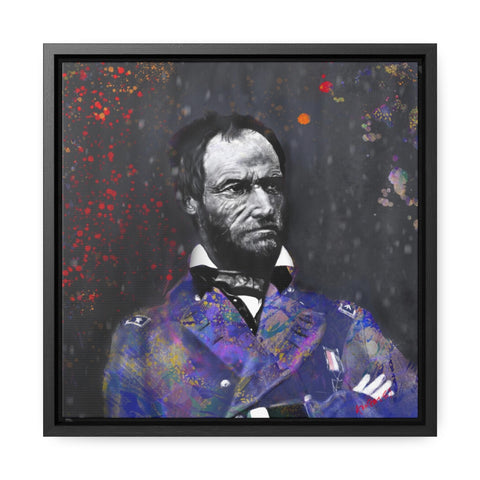 General Sherman Gallery Canvas Wraps, Square Frame