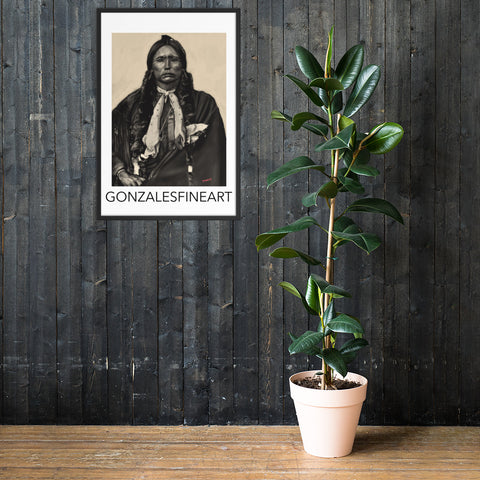 Quanah Parker Framed poster