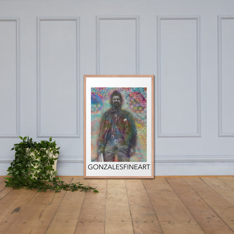 Pancho Villa Color Framed poster