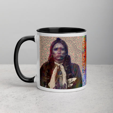Quanah Parker Mug with Color Inside