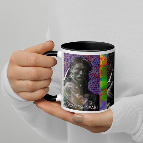 White Belly Mug with Color Inside