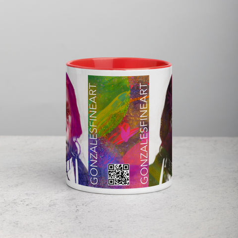 James Garfield Velarde Mug with Color Inside
