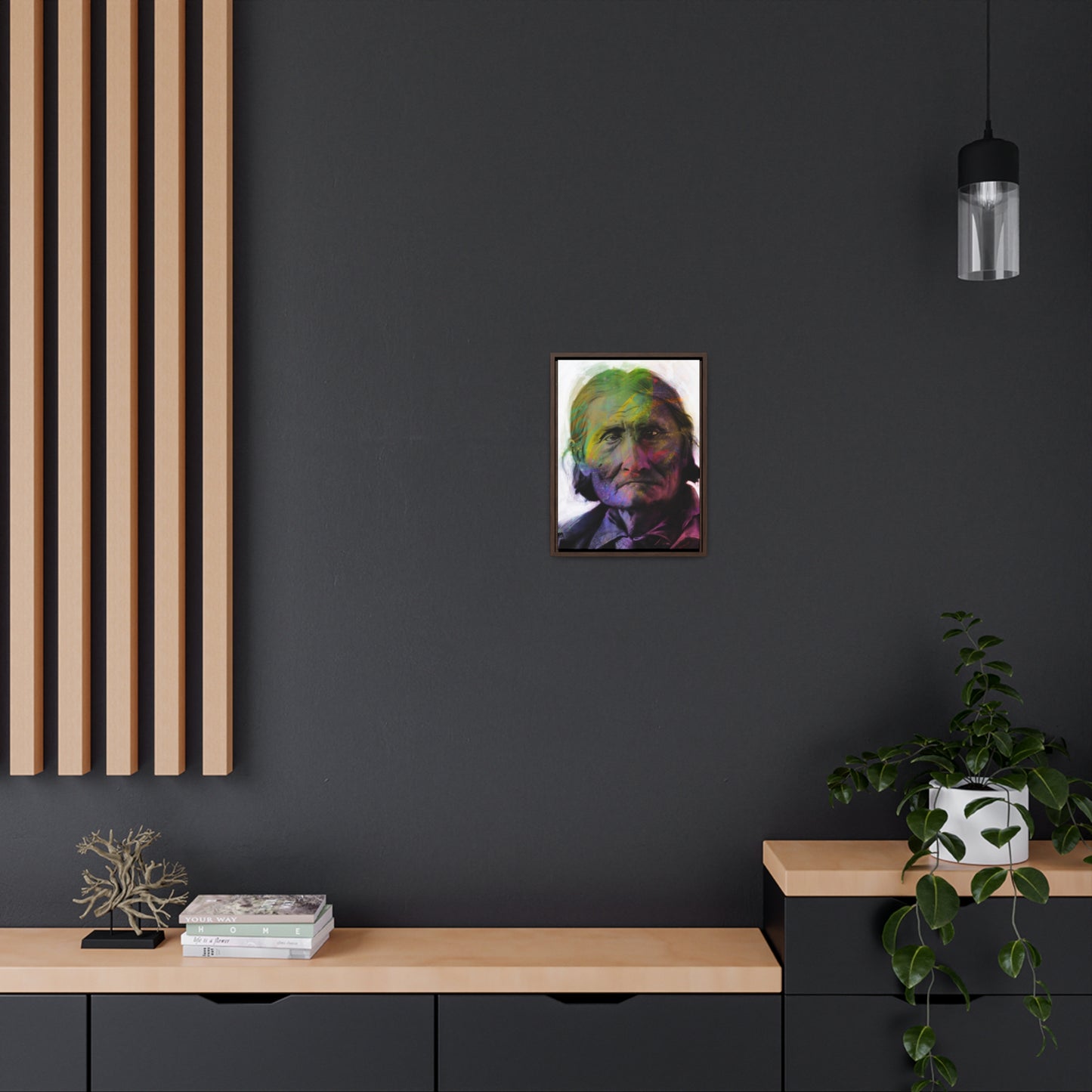 Geronimo - Gallery Canvas Wraps, Vertical Frame