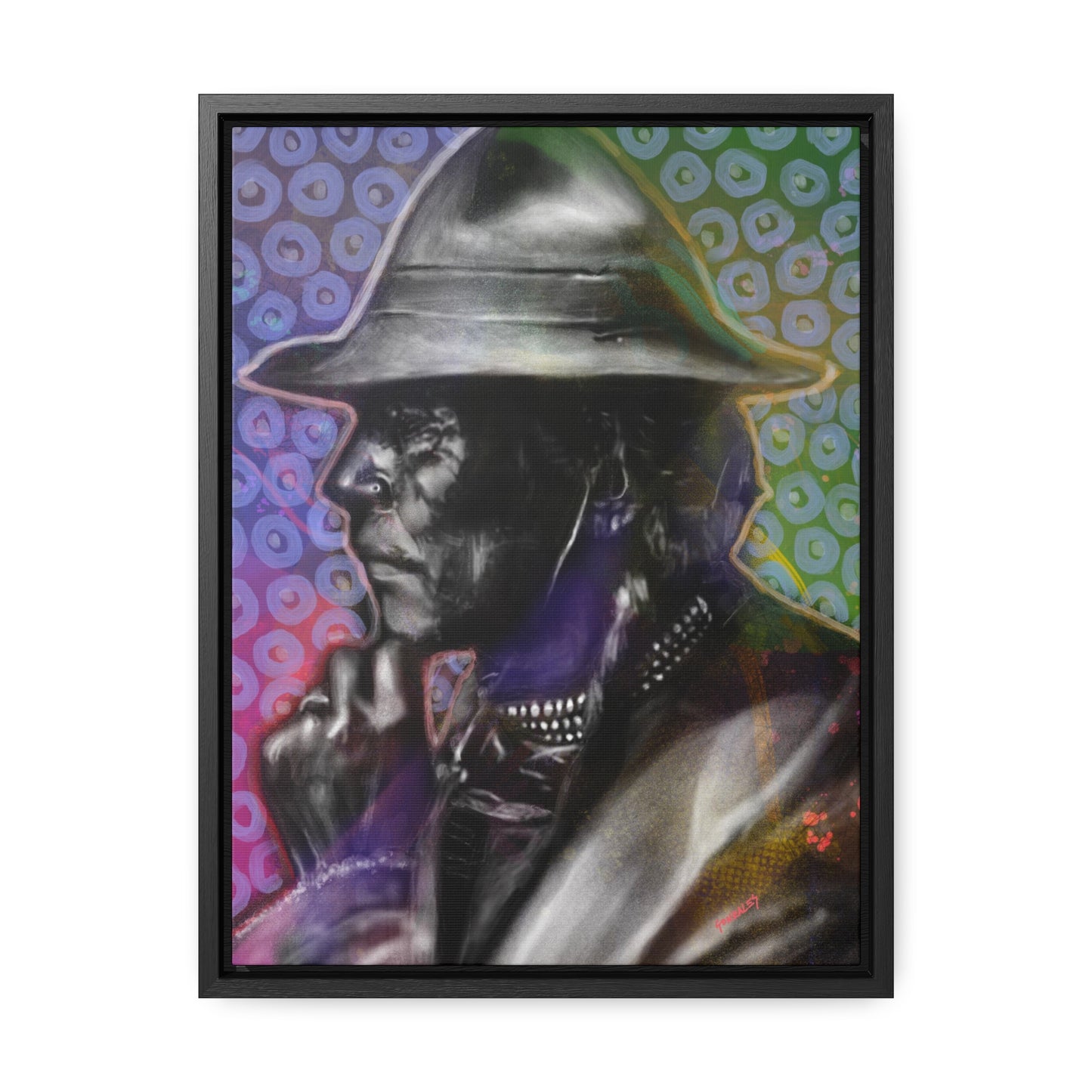 Chief Peepech Color - Gallery Canvas Wraps, Vertical Frame