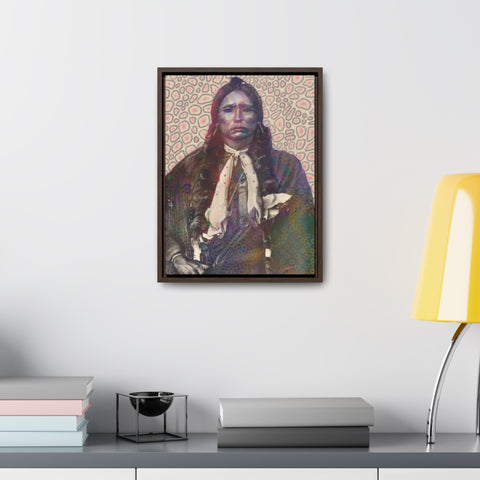 Quanah Parker - Gallery Canvas Wraps, Vertical Frame