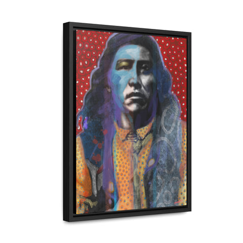 Cochise Portrait - Gallery Canvas Wraps, Vertical Frame