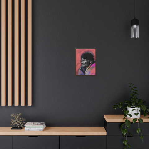 Geronimo Profile - Gallery Canvas Wraps, Vertical Frame