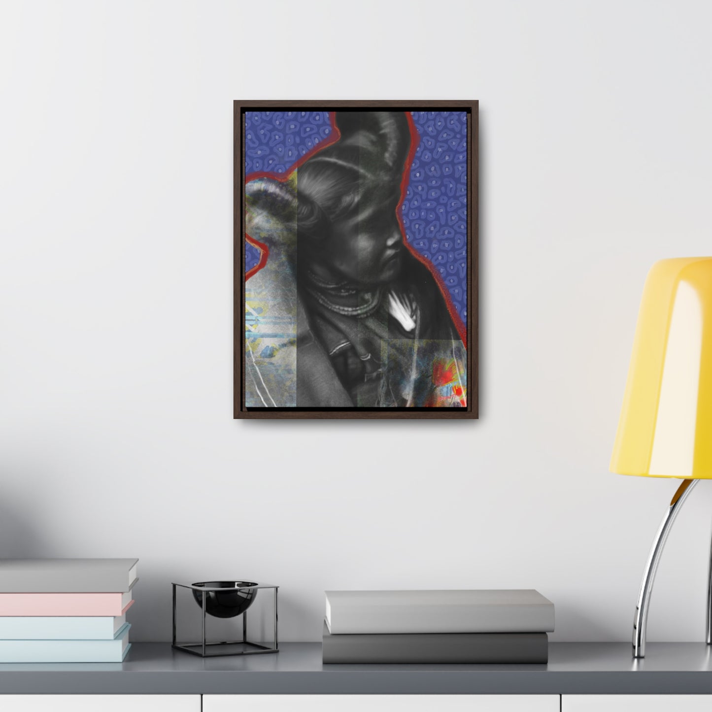 Chaiwa Tewa  - Gallery Canvas Wraps, Vertical Frame