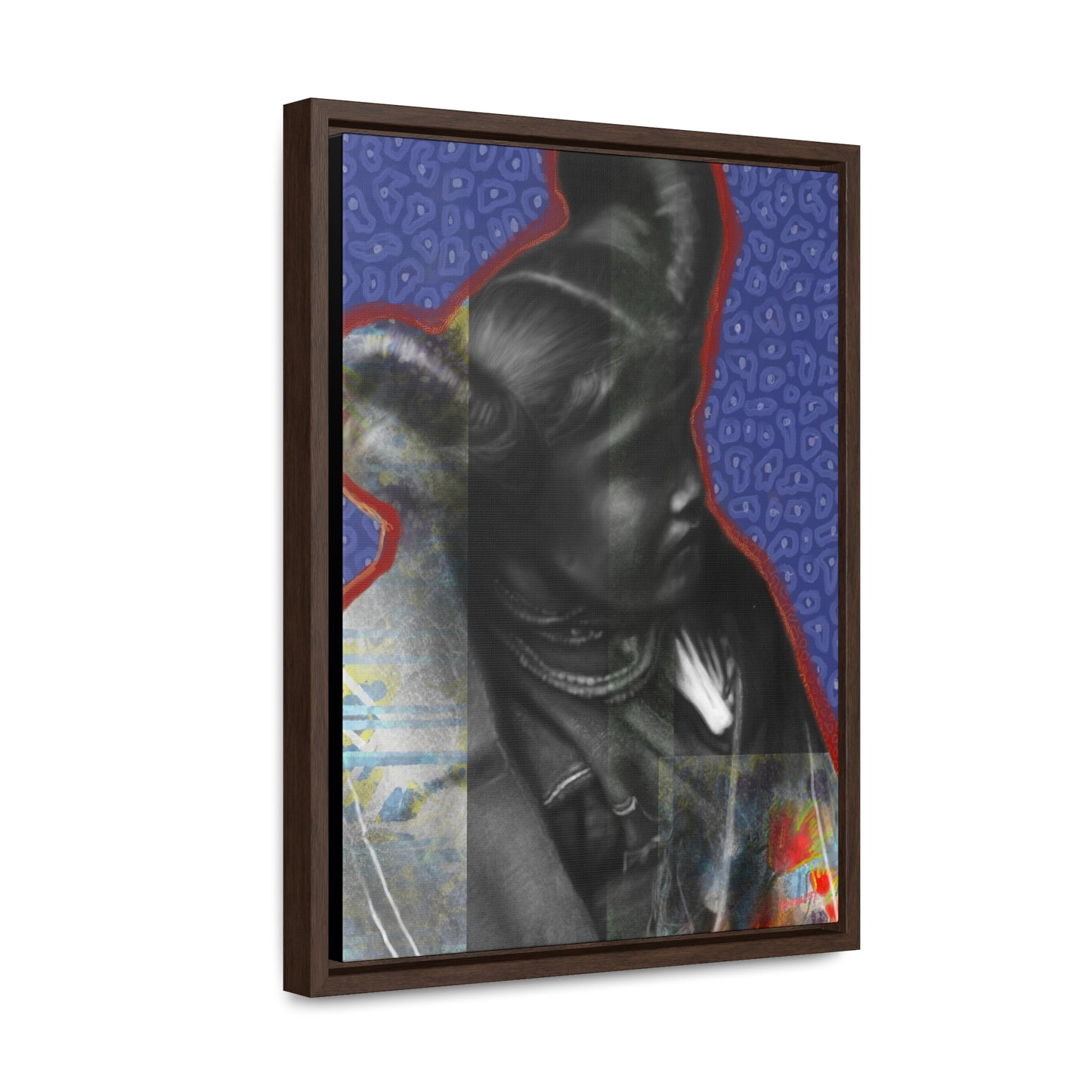 Chaiwa Tewa  - Gallery Canvas Wraps, Vertical Frame