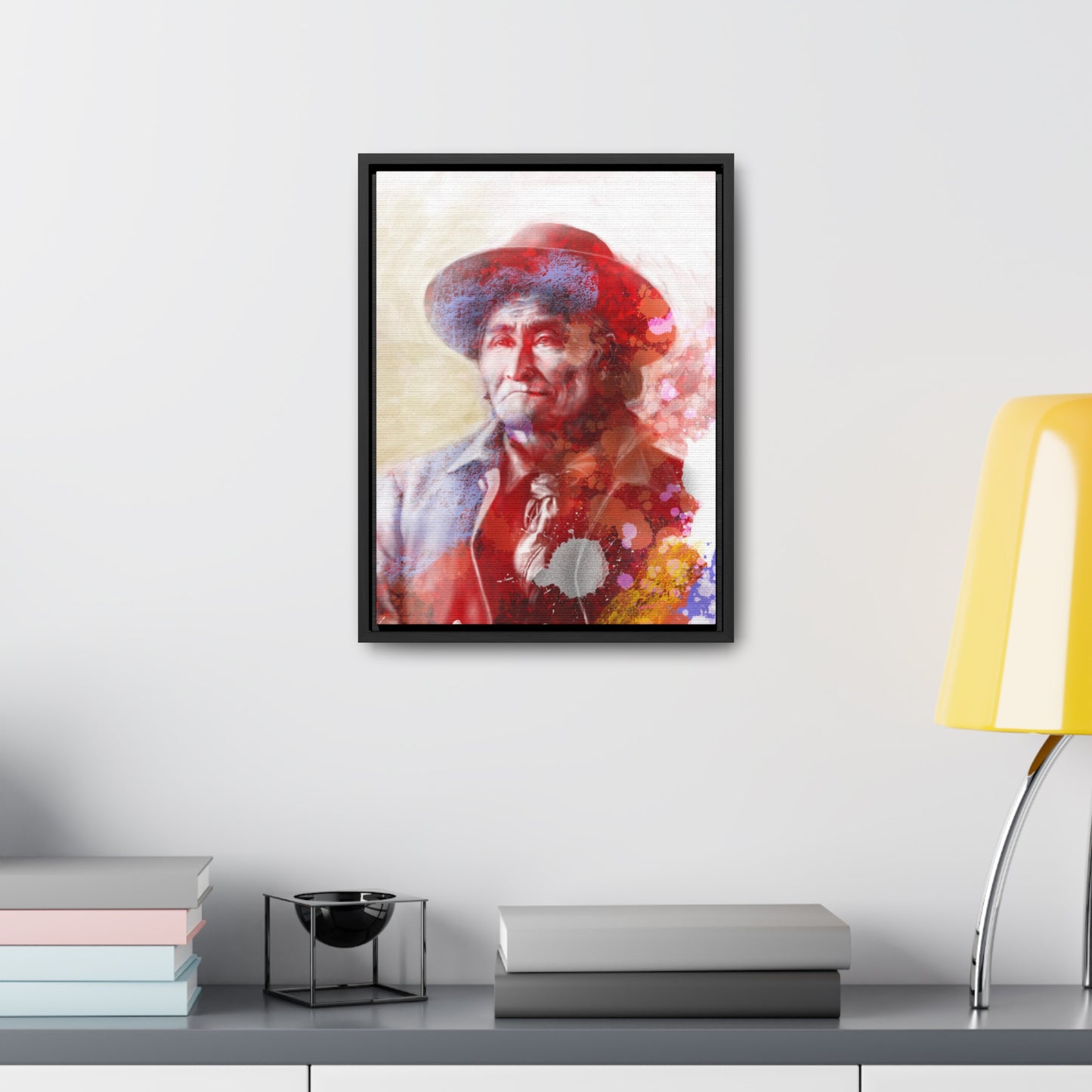 Geronimo - Gallery Canvas Wraps, Vertical Frame