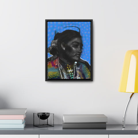 Zonie Navajo - Gallery Canvas Wraps, Vertical Frame