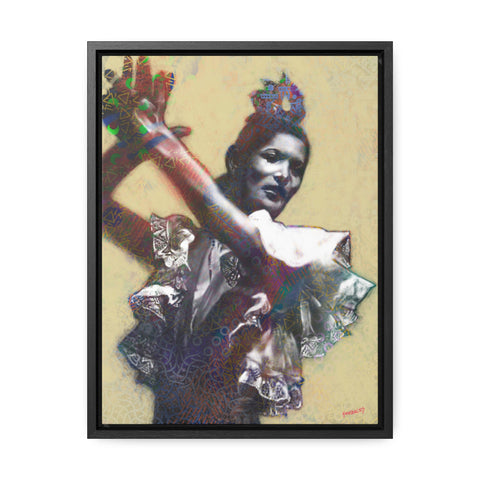 Carmen Amaya - Gallery Canvas Wraps, Vertical Frame