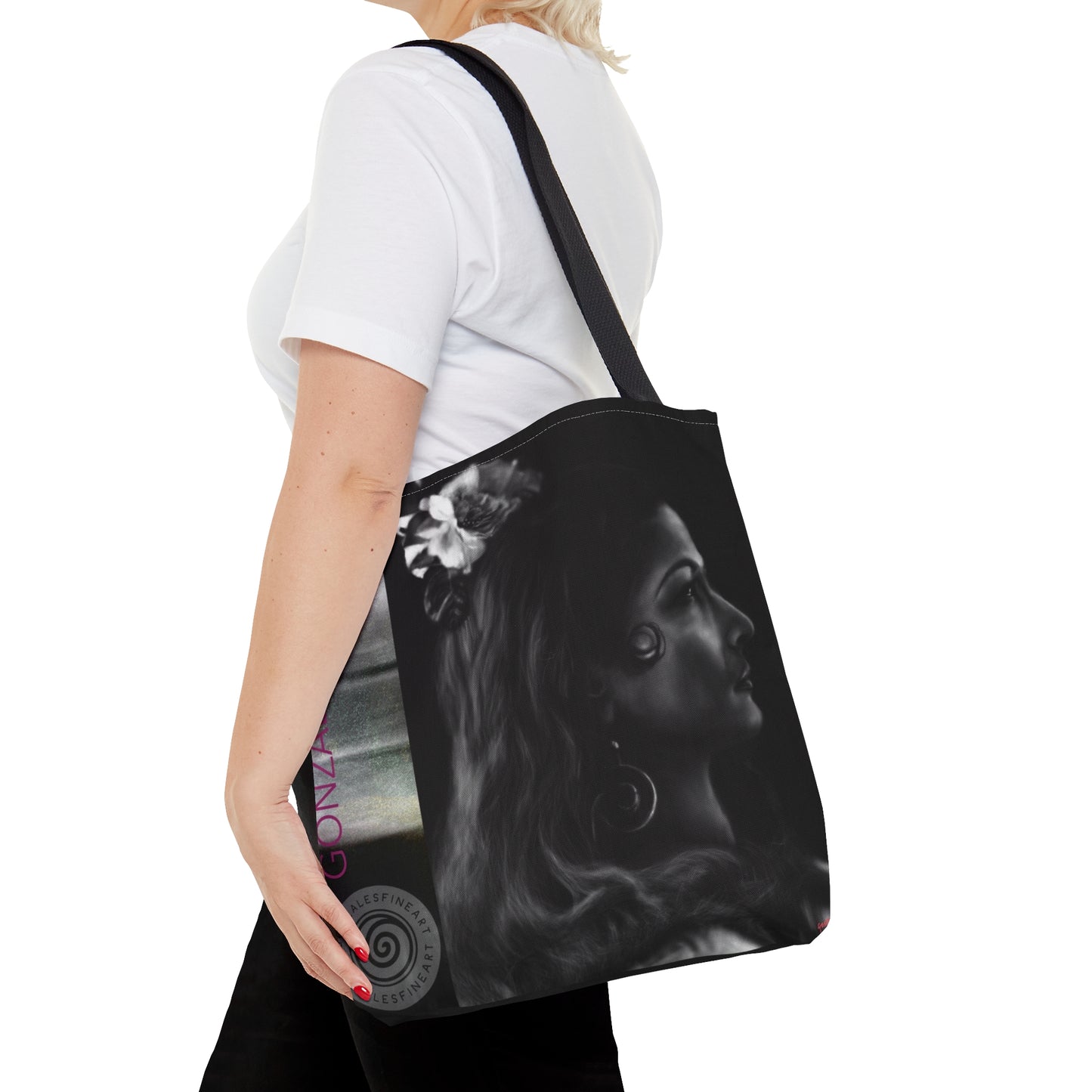 Carmen Amaya Profile Tote Bag