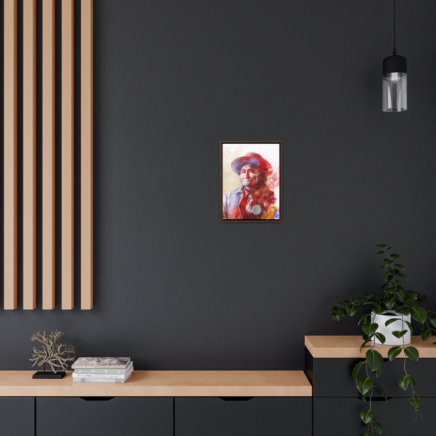 Geronimo - Gallery Canvas Wraps, Vertical Frame