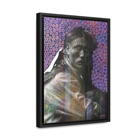 White Belly - Gallery Canvas Wraps, Vertical Frame
