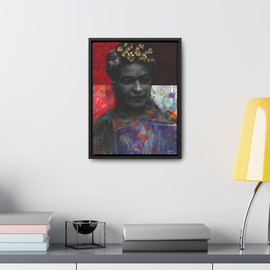 Frida Khalo - Gallery Canvas Wraps, Vertical Frame