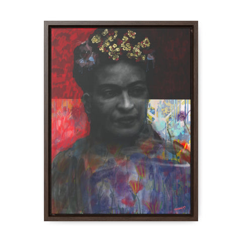 Frida Khalo - Gallery Canvas Wraps, Vertical Frame