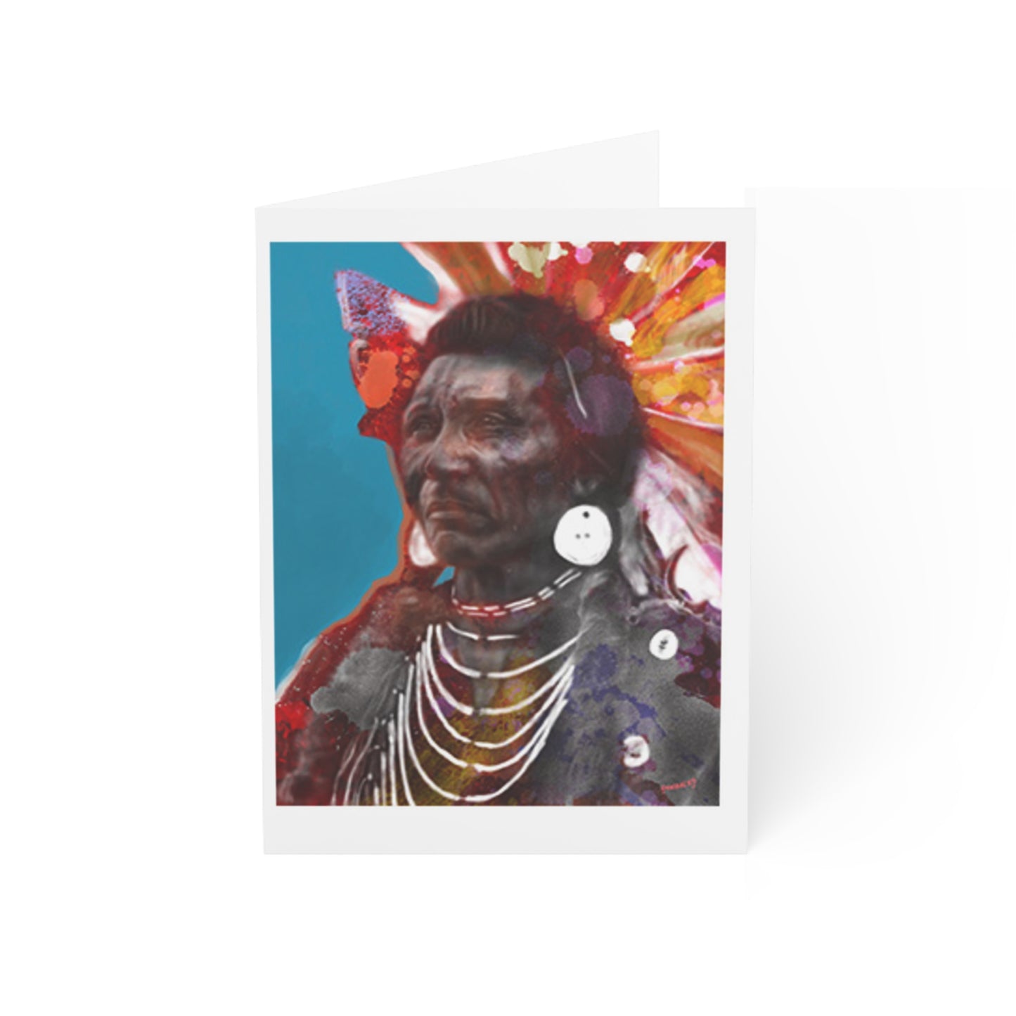 Chief Eagle Greeting Cards (1, 10, 30, and 50pcs)