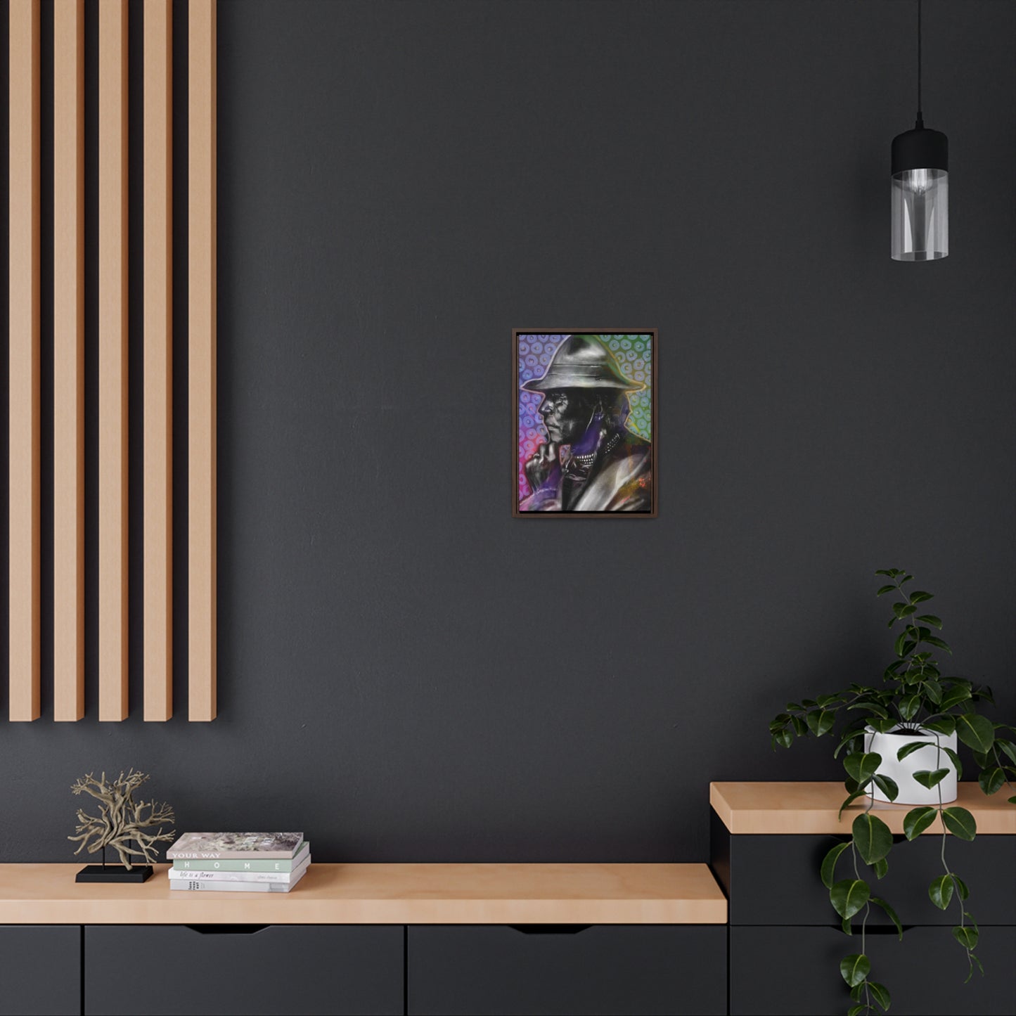 Chief Peepech Color - Gallery Canvas Wraps, Vertical Frame