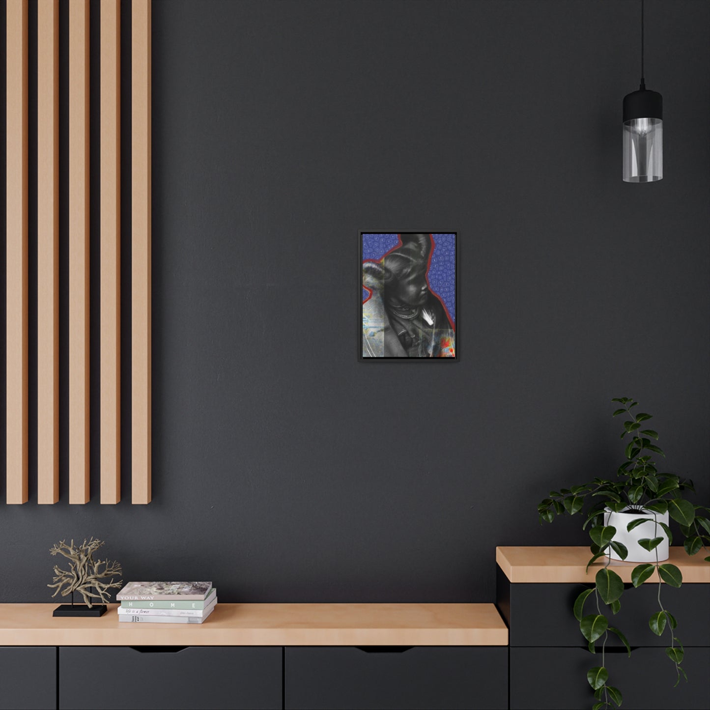 Chaiwa Tewa  - Gallery Canvas Wraps, Vertical Frame