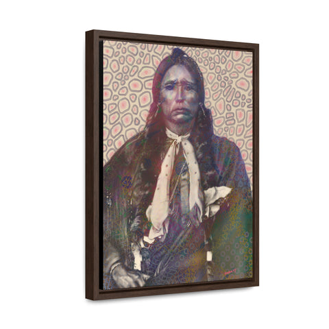 Quanah Parker - Gallery Canvas Wraps, Vertical Frame