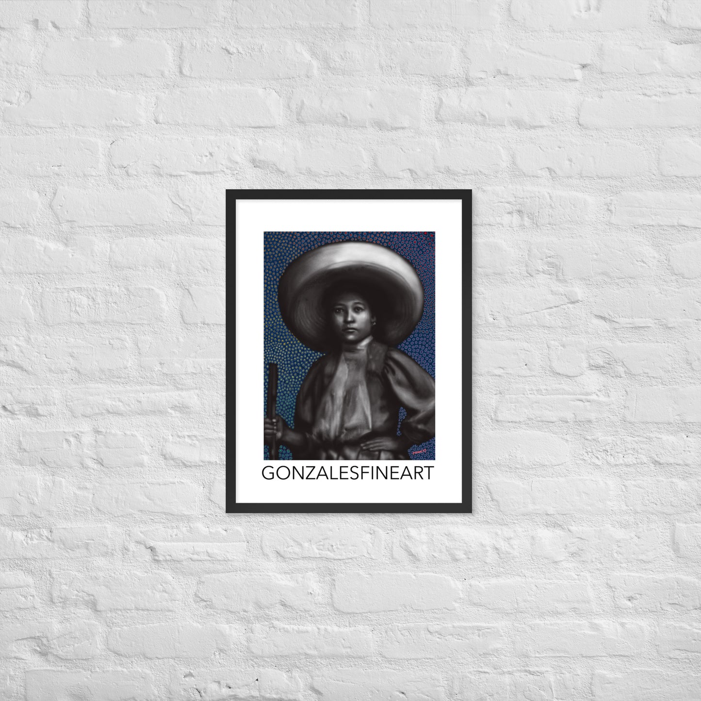 La Adelita Framed poster