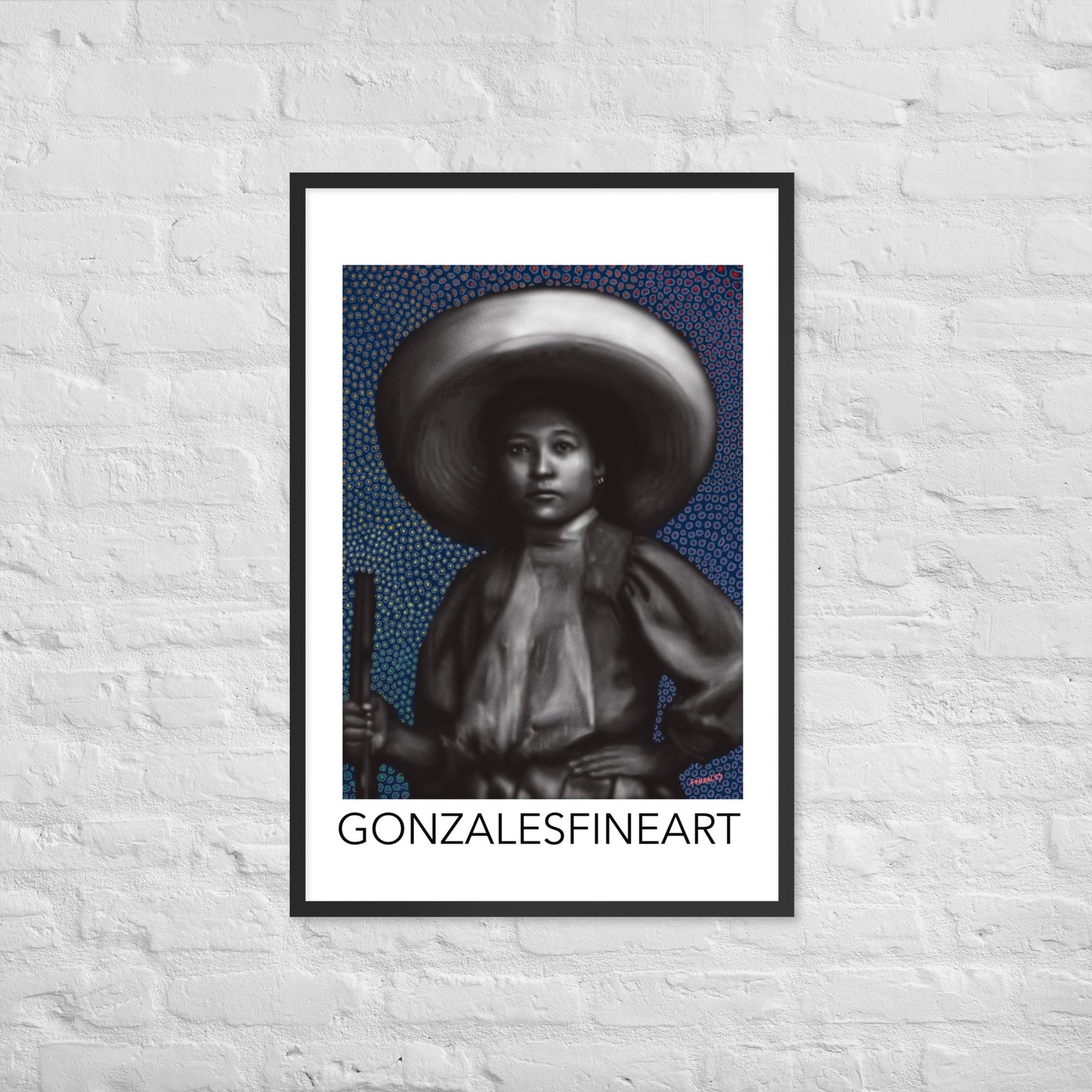 La Adelita Framed poster