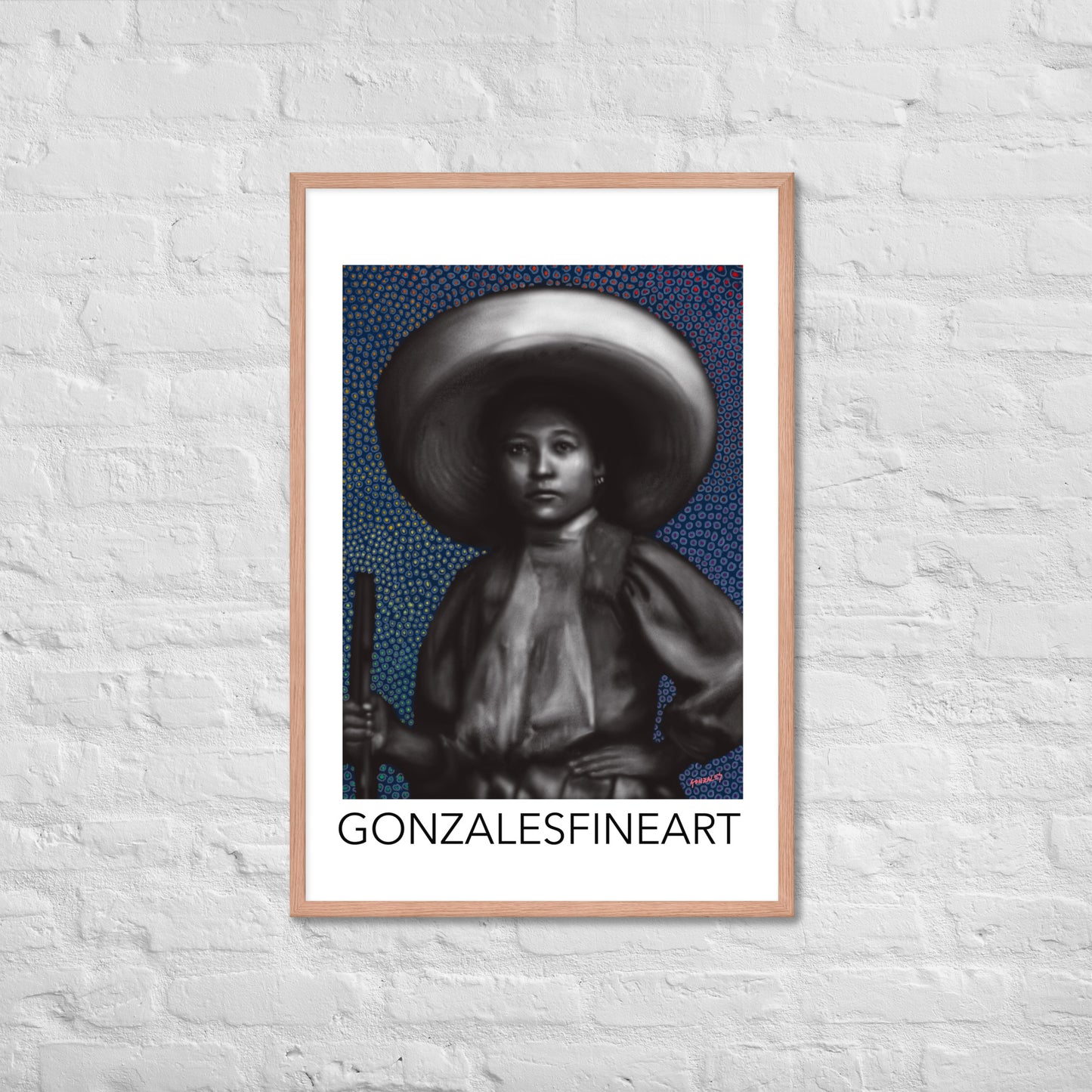 La Adelita Framed poster