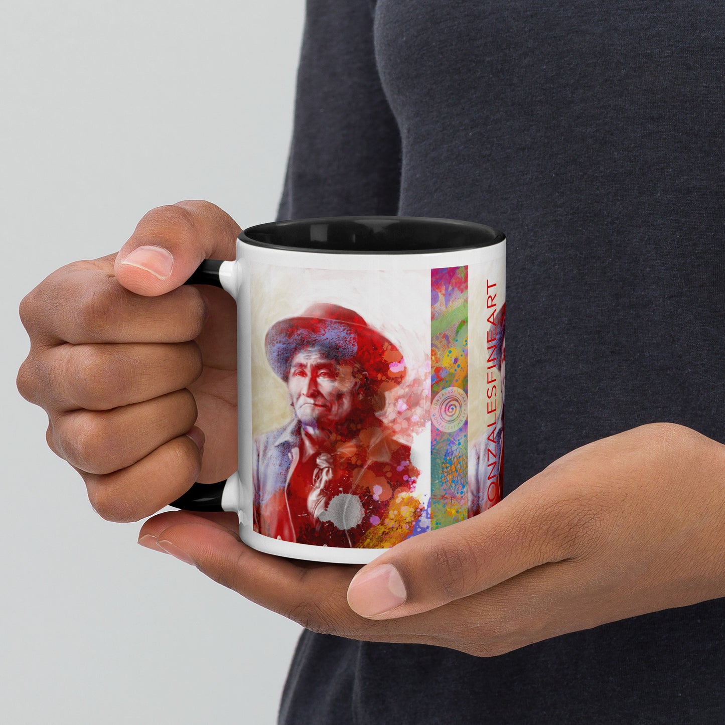 Geronimo Mug with Color Inside