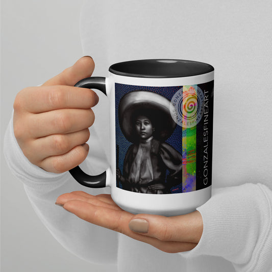 La Adelita Mug with Color Inside