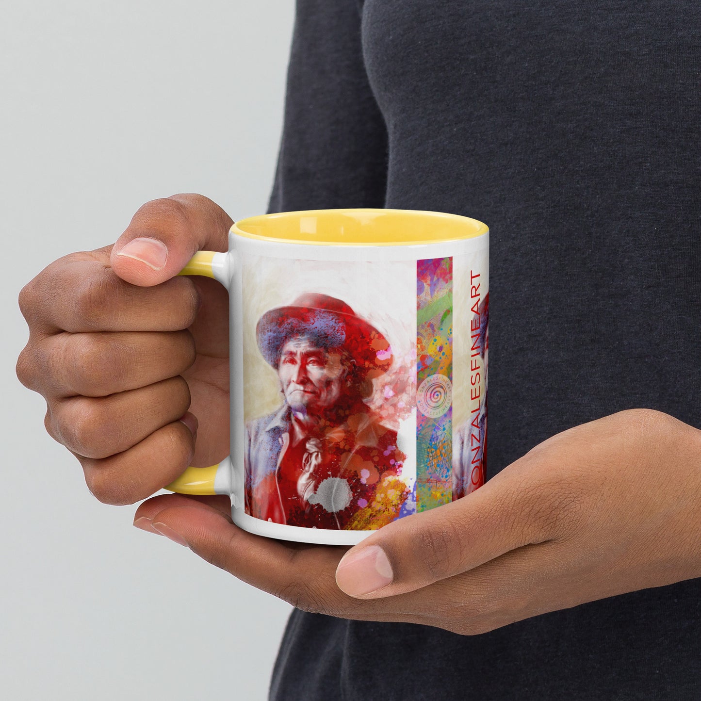 Geronimo Mug with Color Inside