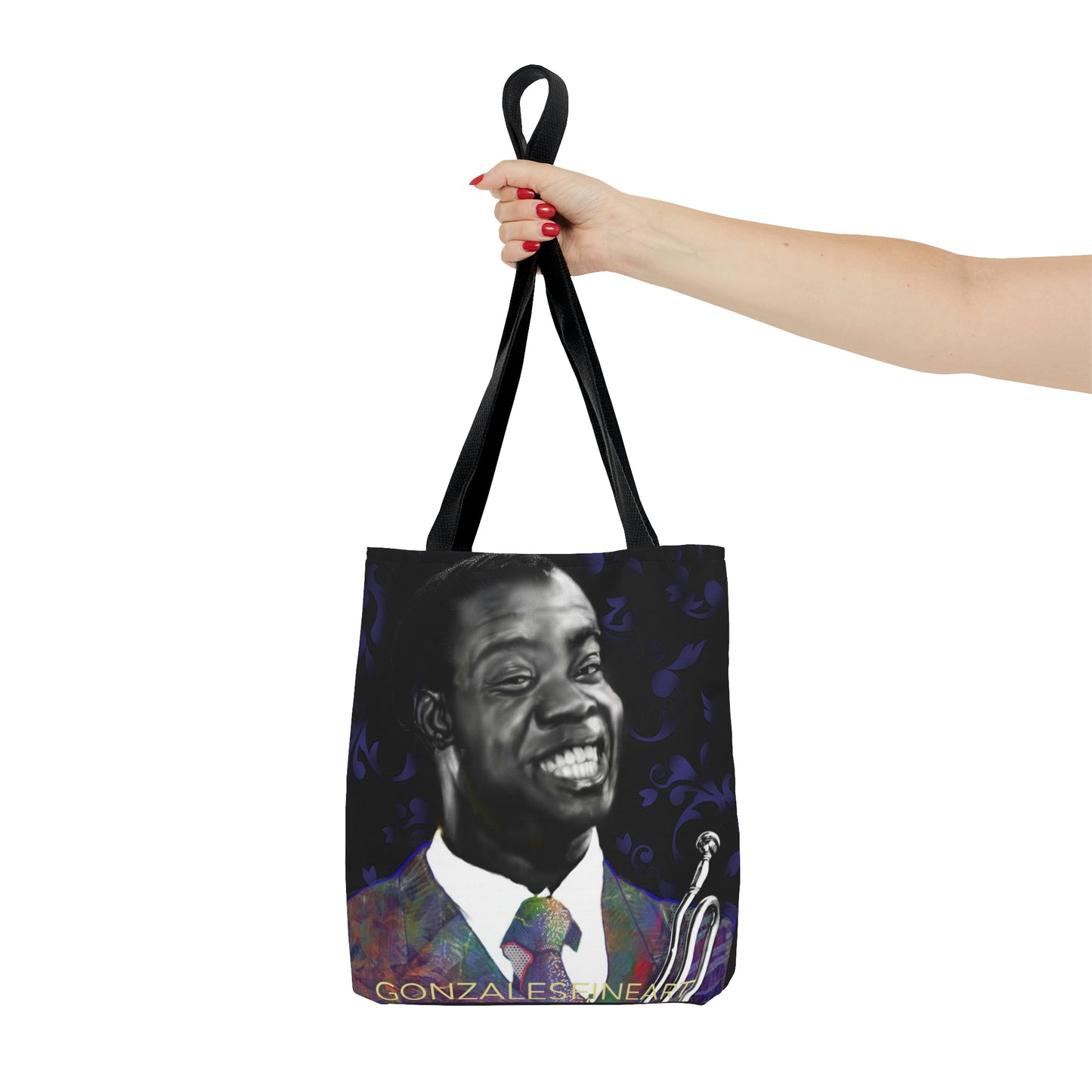 Louis Armstrong Tote Bag