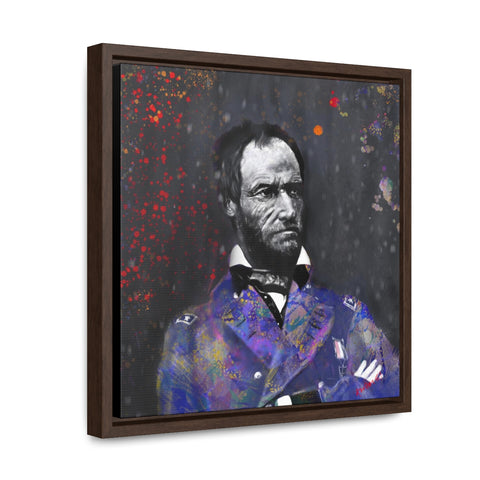General Sherman Gallery Canvas Wraps, Square Frame