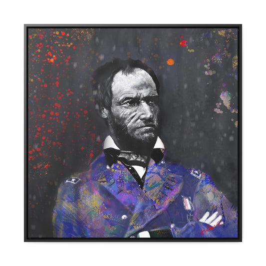 General Sherman Gallery Canvas Wraps, Square Frame