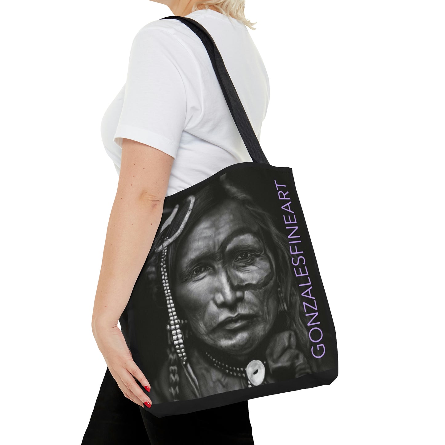 Iron White Man Tote Bag