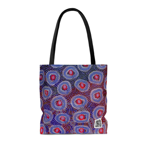White Belly Tote Bag
