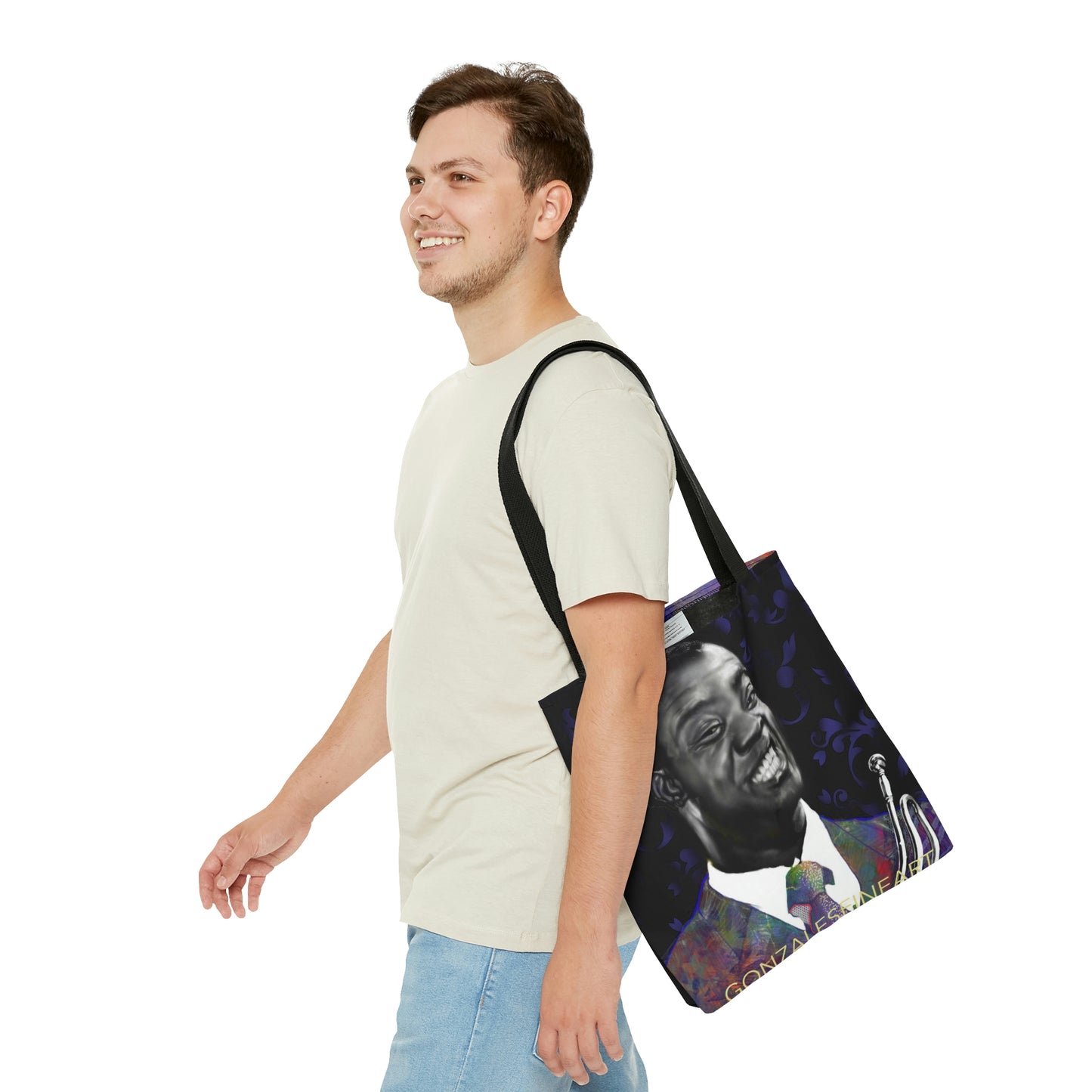 Louis Armstrong Tote Bag