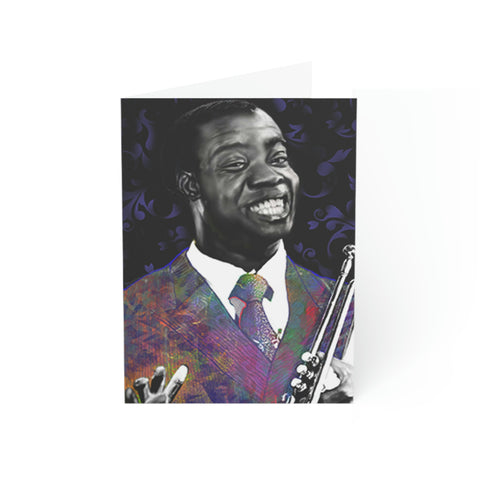 Louis Armstrong Greeting Cards (1, 10, 30, and 50pcs)