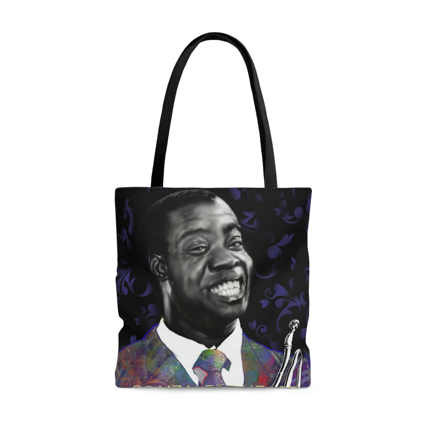 Louis Armstrong Tote Bag