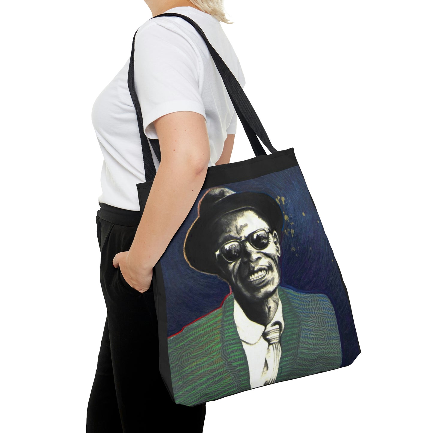 Lightnin Hopkins Tote Bag