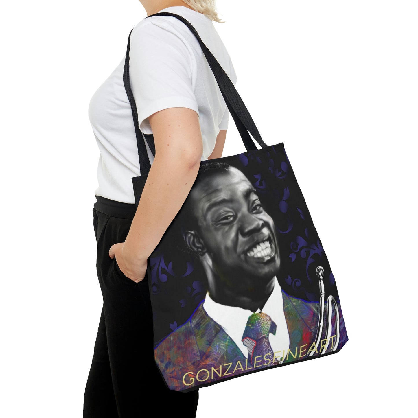 Louis Armstrong Tote Bag