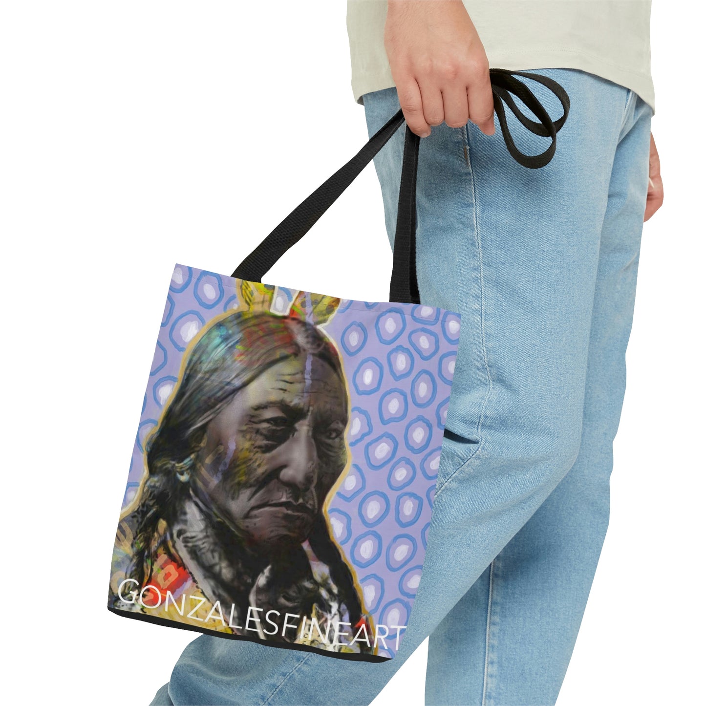 Sitting Bull Tote Bag