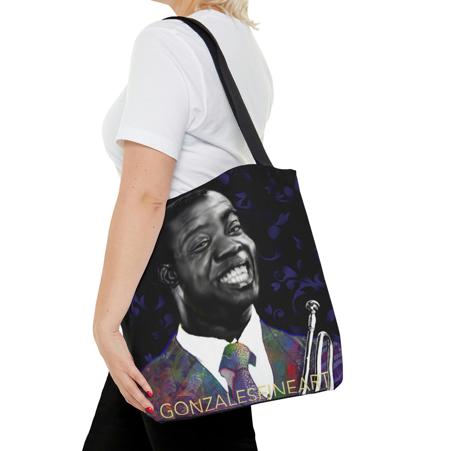 Louis Armstrong Tote Bag