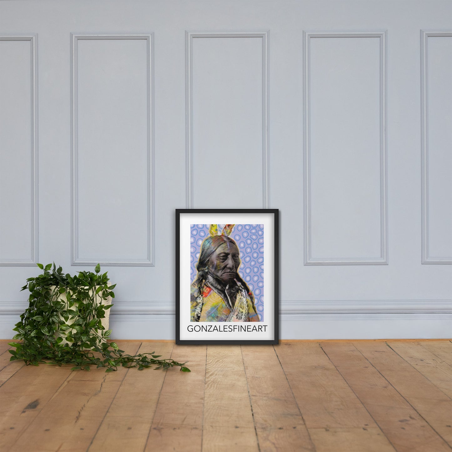 Sitting Bull Framed poster