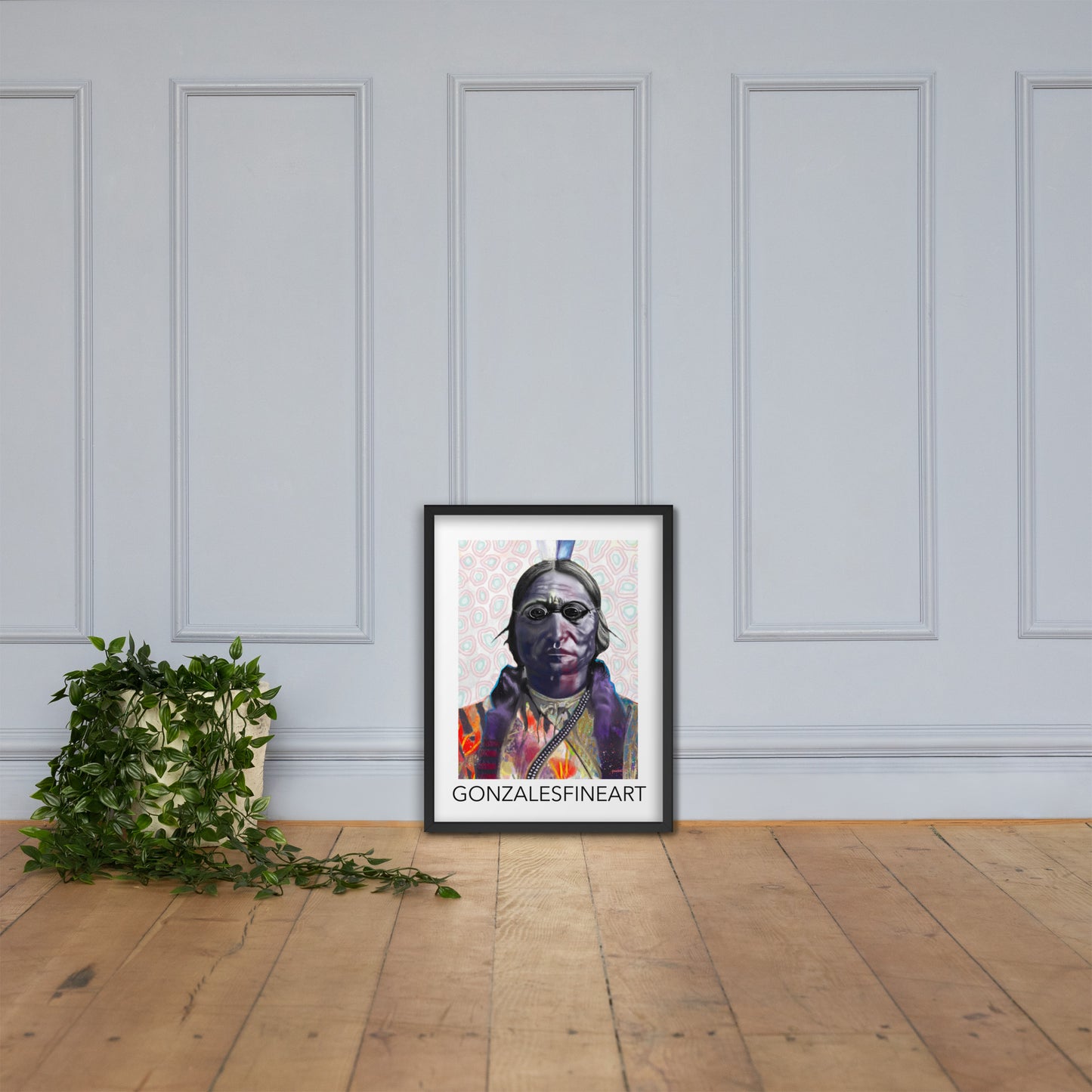 Sitting Bull Framed poster