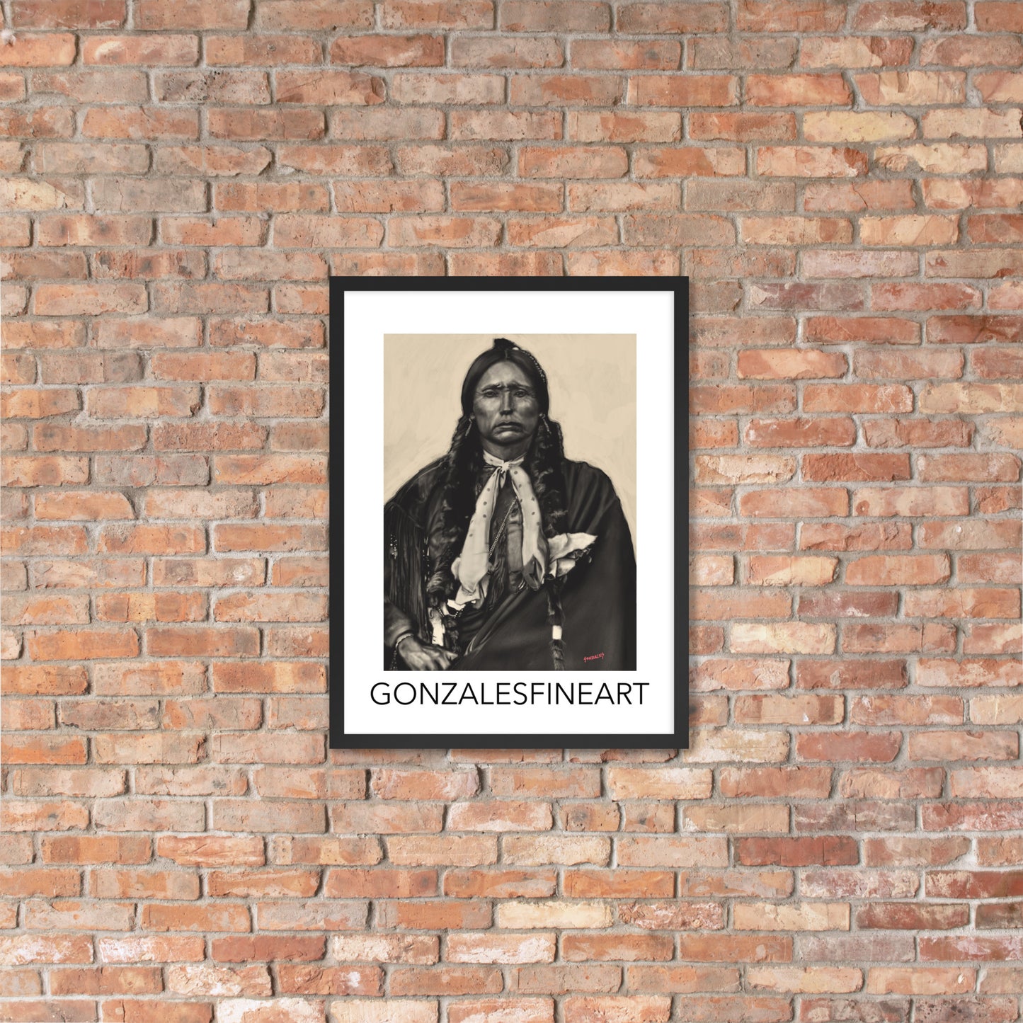 Quanah Parker Framed poster