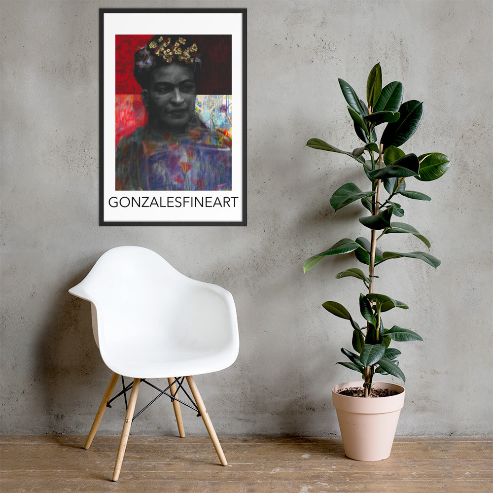 Frida Khalo Framed poster